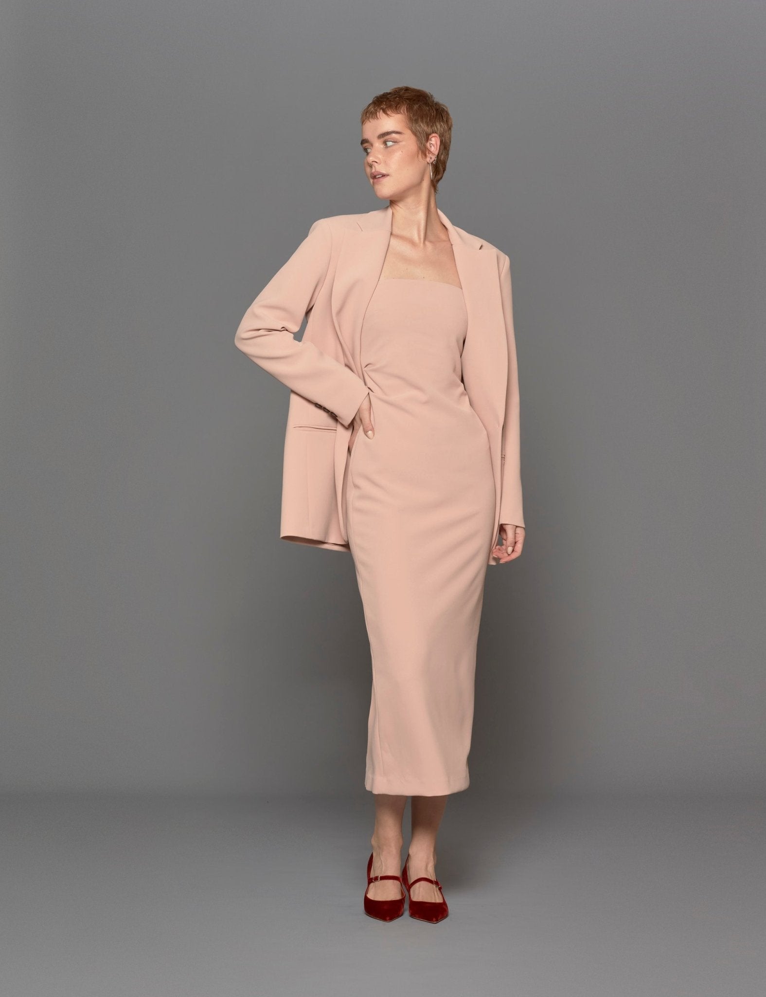 giacca over rosa - blufrida - blazer