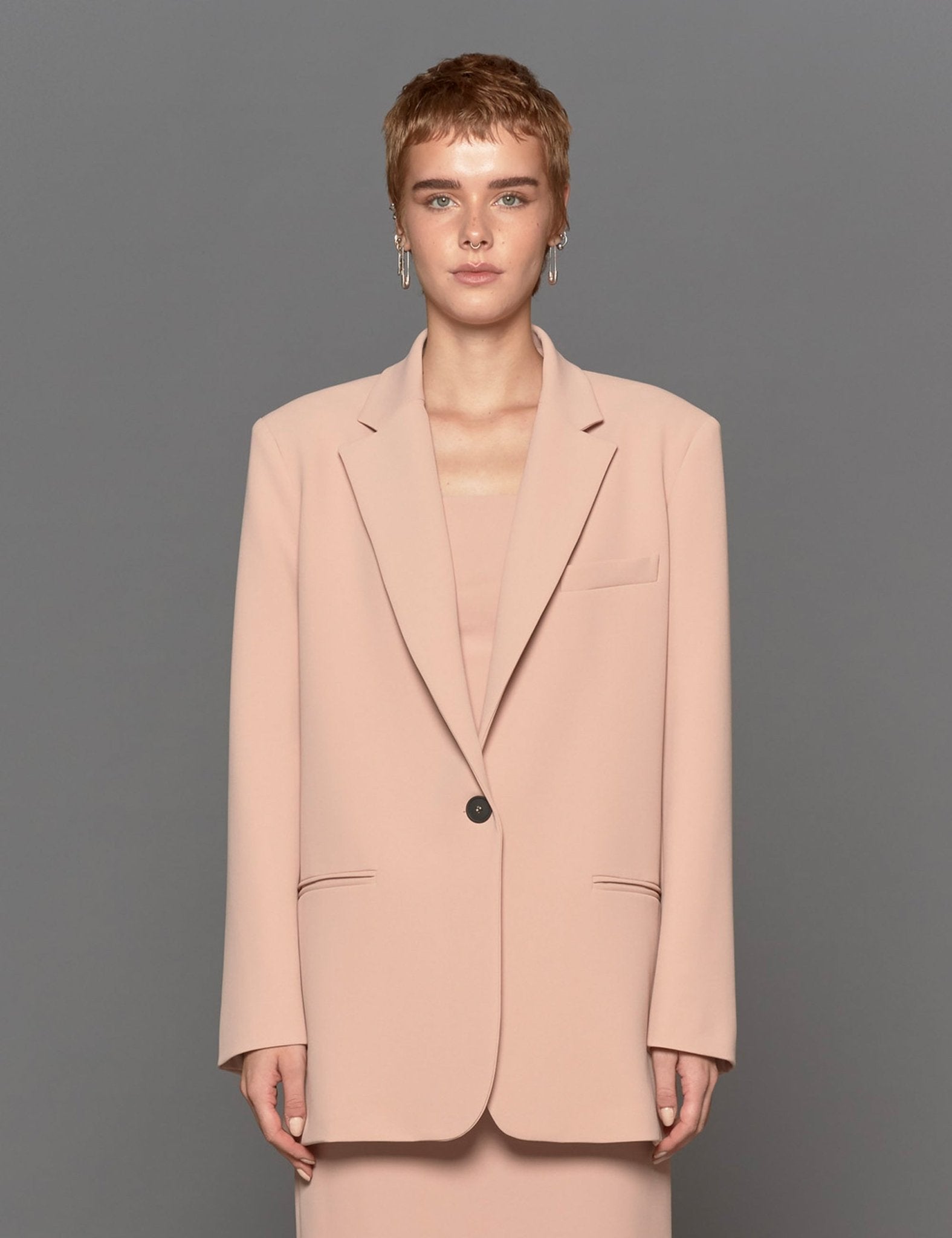 giacca over rosa - blufrida - blazer