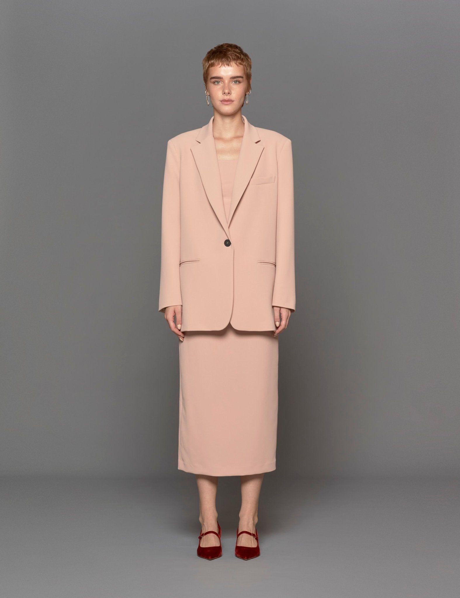 giacca over rosa - blufrida - blazer