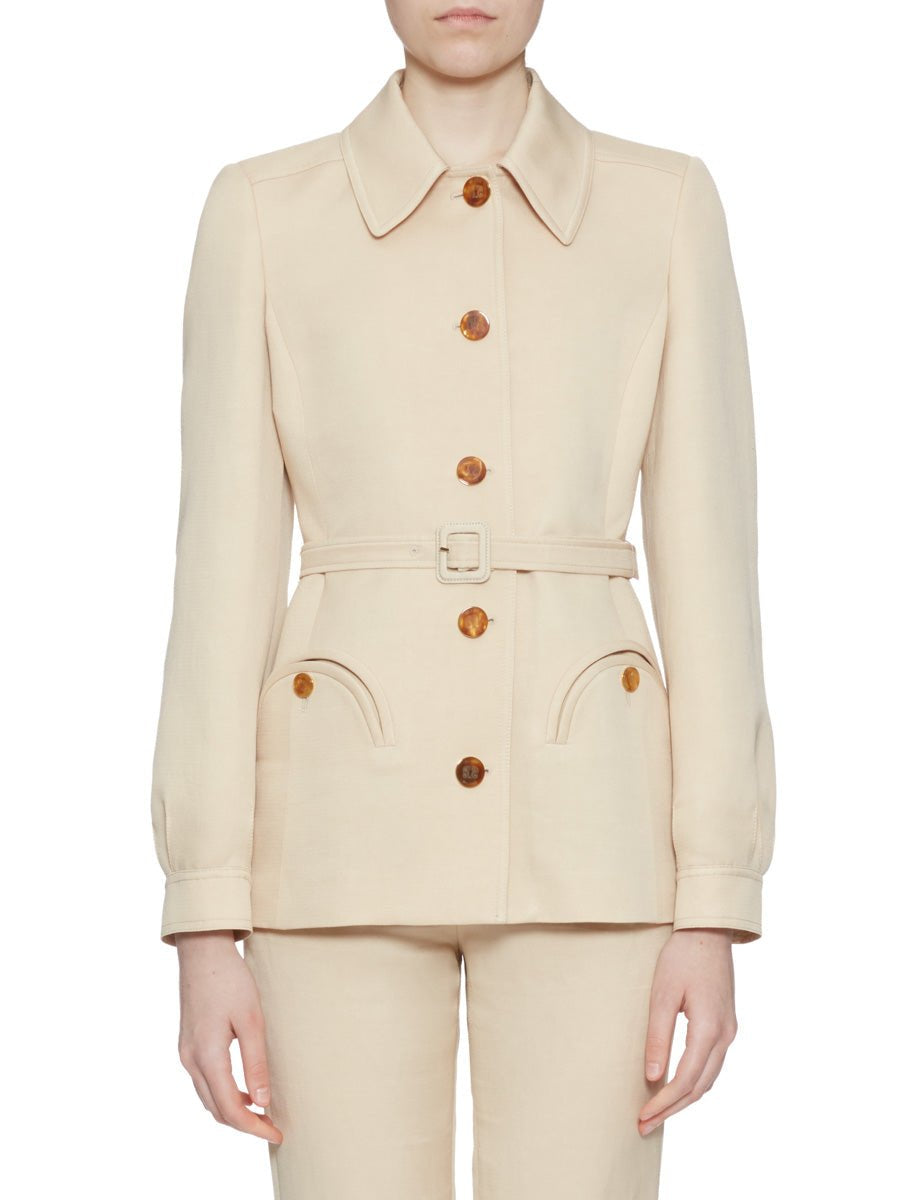 giacca paint a clessidra champagne - blaze - giacca