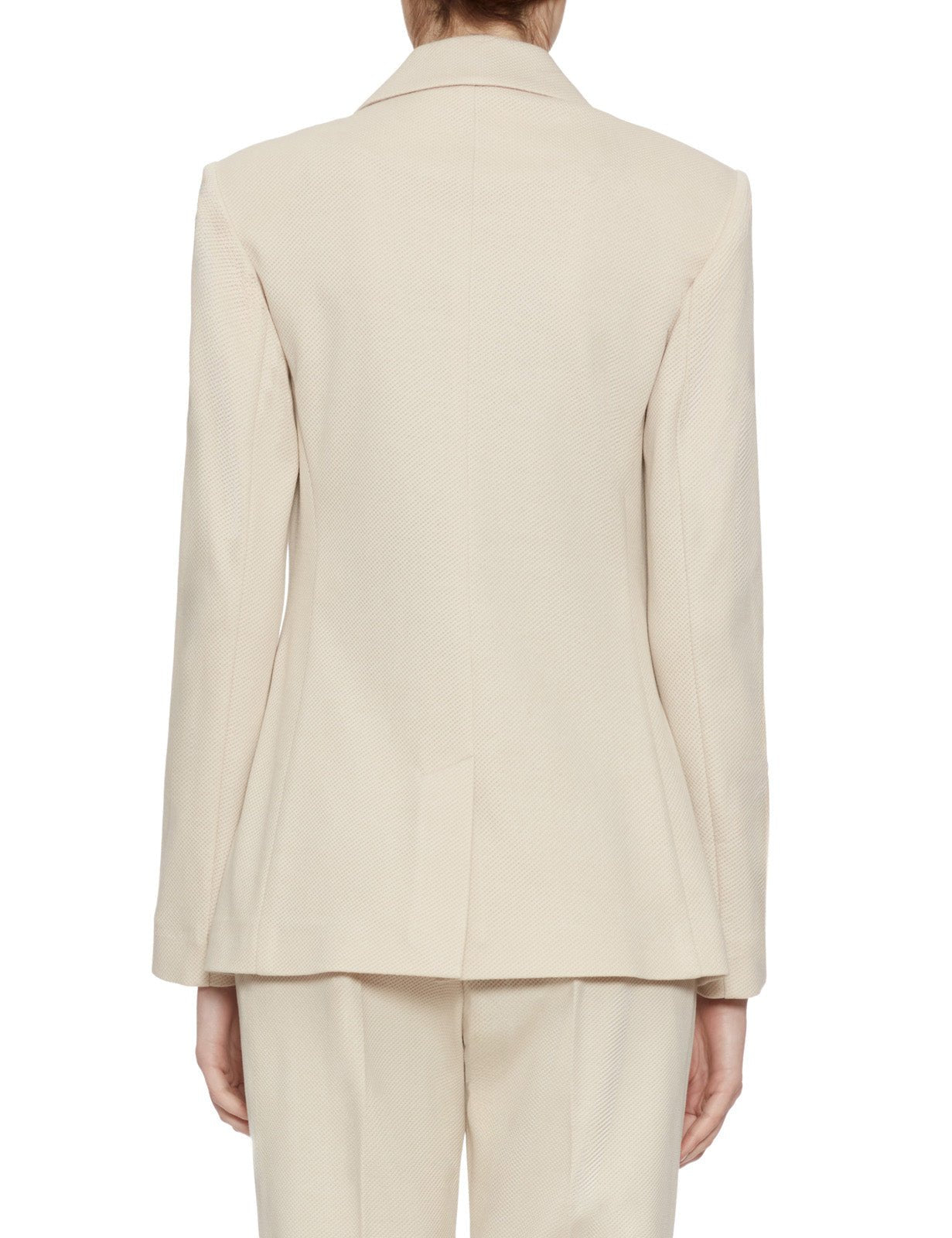 giacca piquet doppipetto tela - max mara - giacca