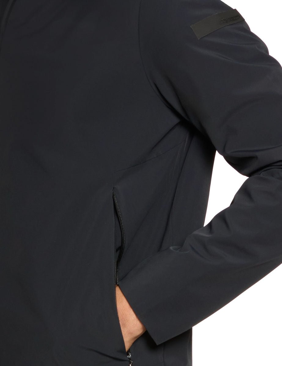 giacca summer cult reversibile nero cammello - rrd - giacca