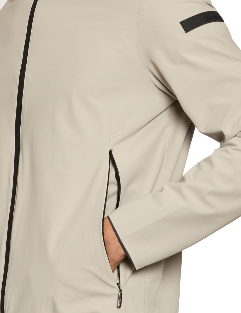 giacca summer cult reversibile sabbia blu - rrd - giacca