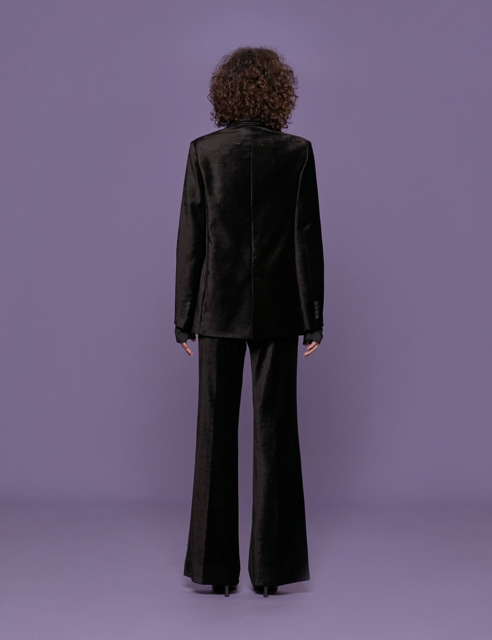 giacca velluto nero - forte forte - blazer