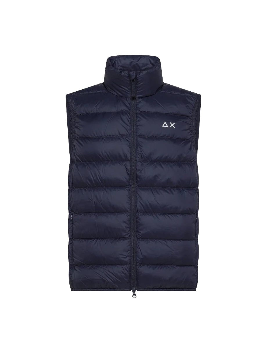 gilet piumino blu - sun68 - piumino
