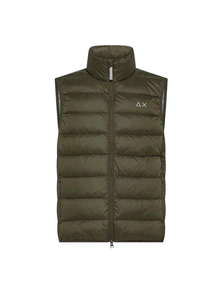 gilet piumino militare - sun68 - piumino