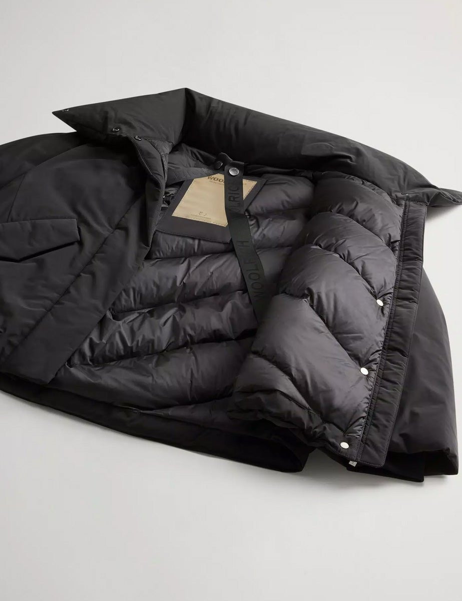giubbino luxury cocoon black - woolrich - giubbino