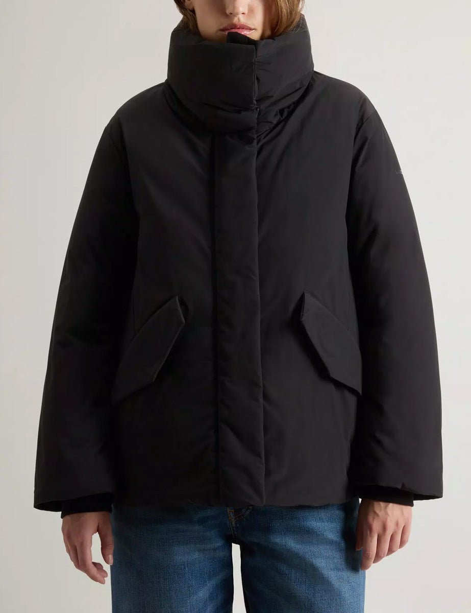giubbino luxury cocoon black - woolrich - giubbino