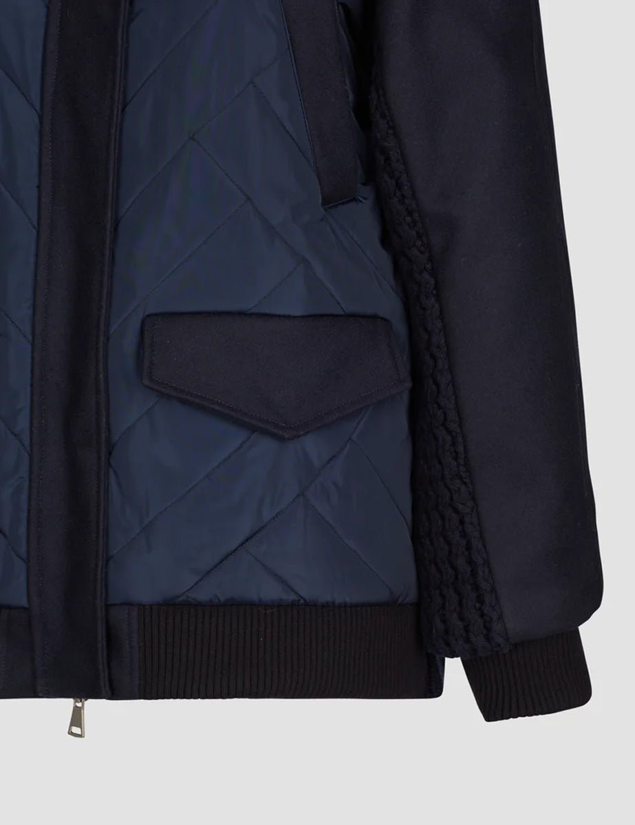 giubbino oversize padded pacific blue - add - giubbino