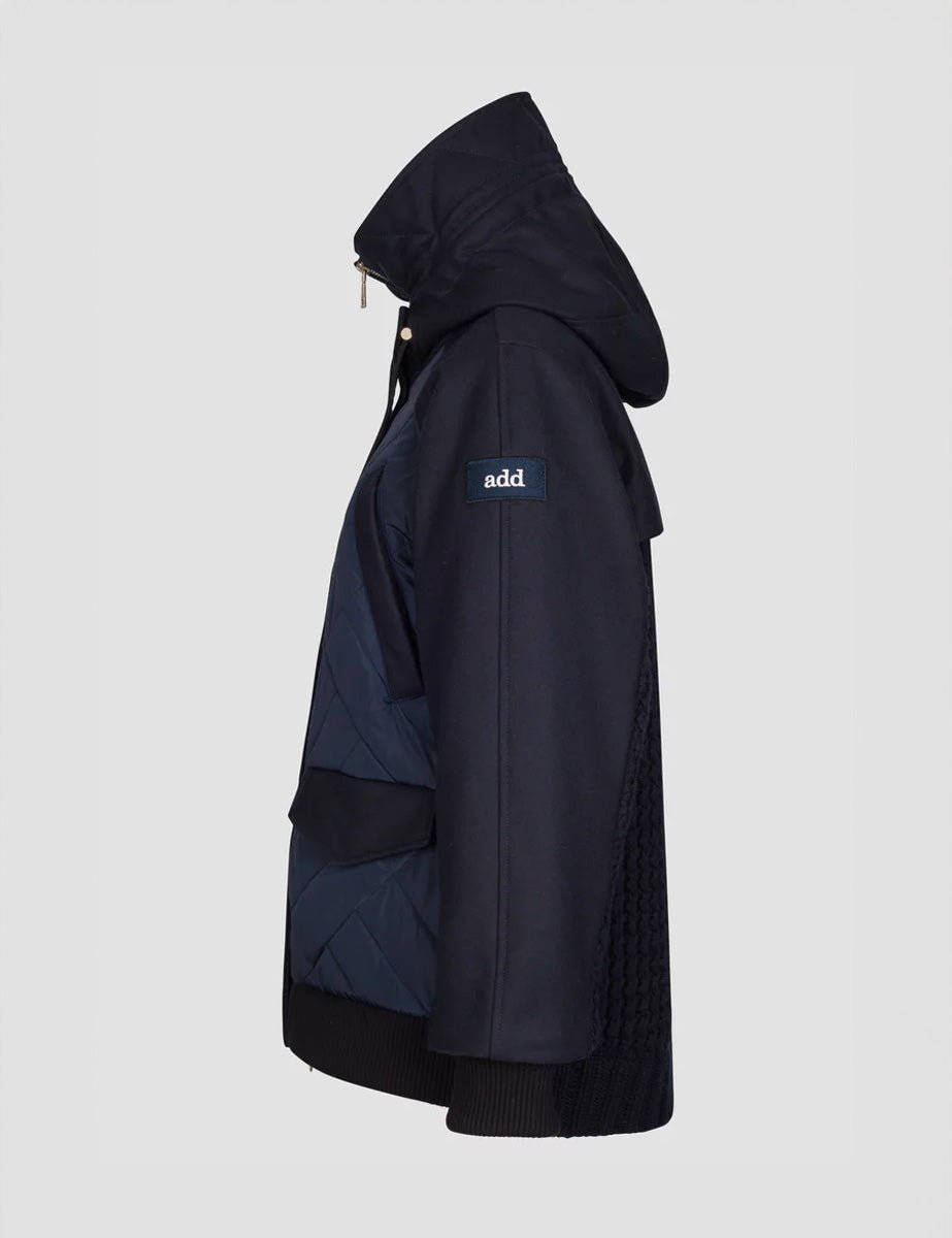 giubbino oversize padded pacific blue - add - giubbino