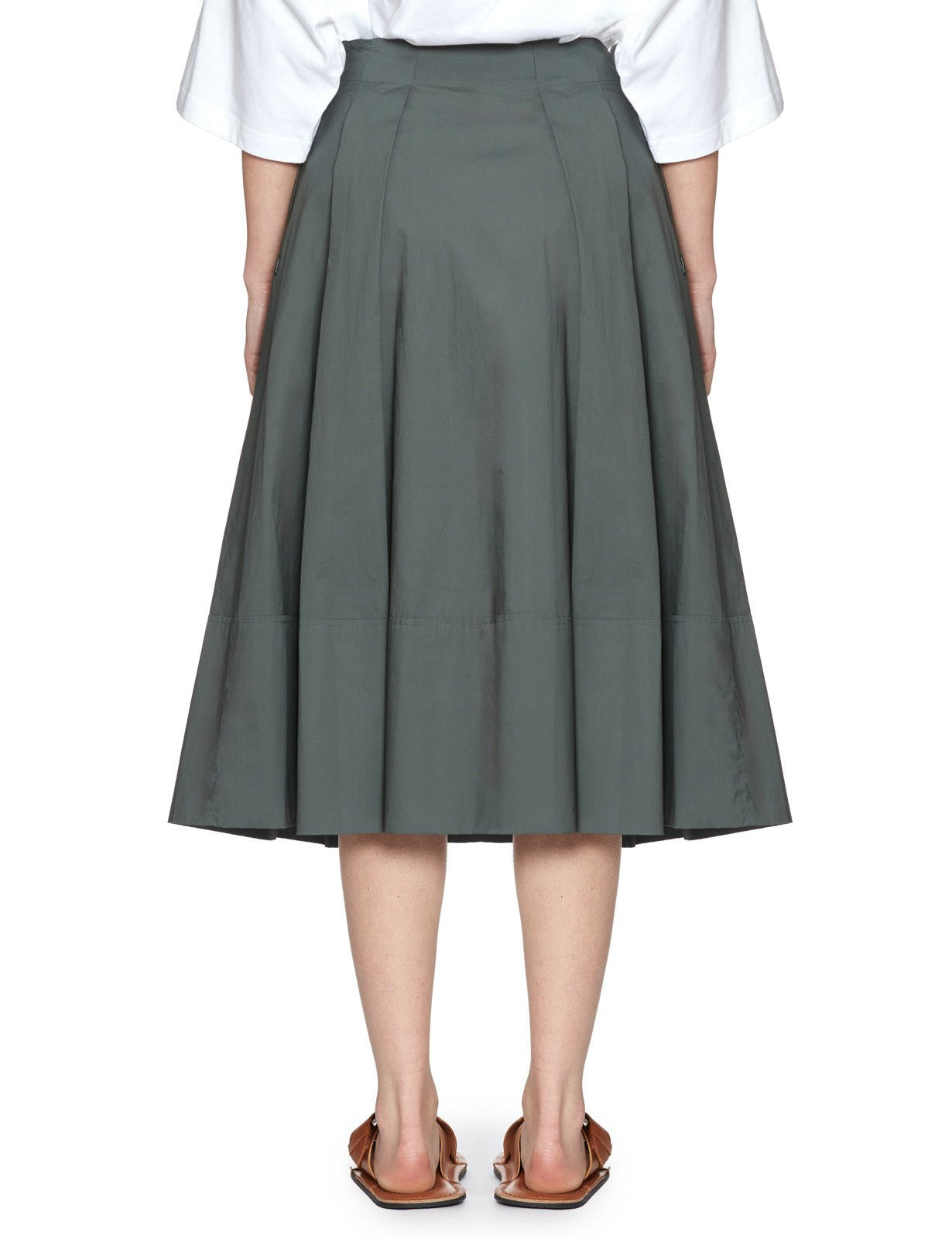 gonna cotone popeline forest veil - woolrich - gonna