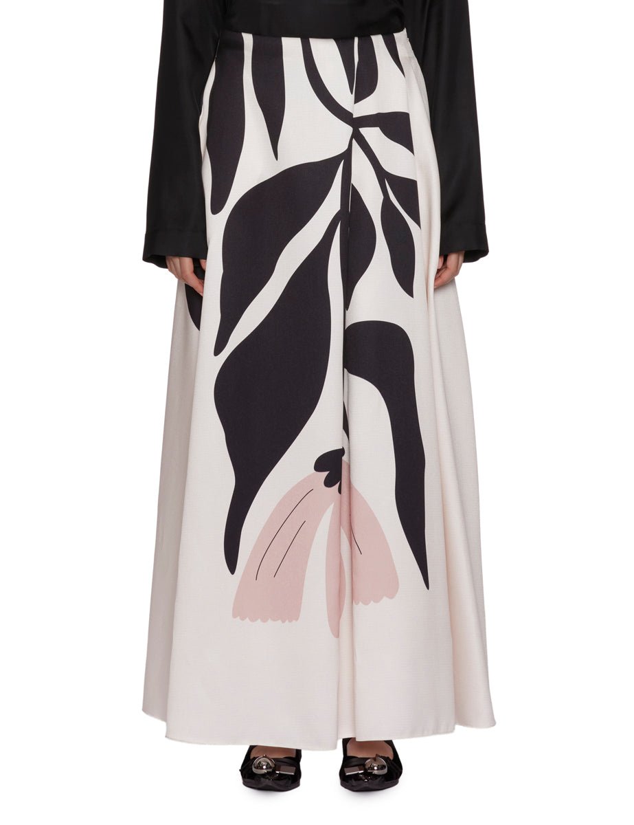 gonna lunga fantasia floreale blooming - co.go - gonna