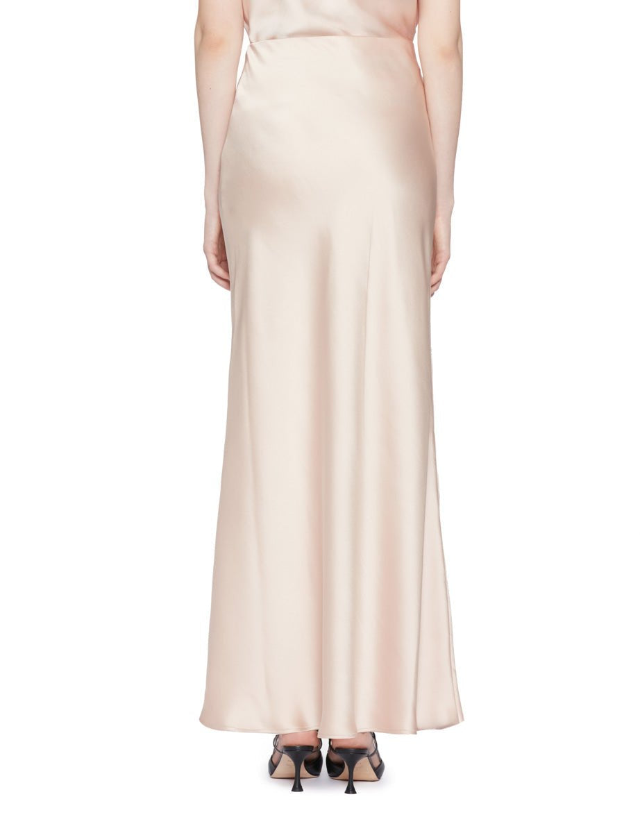 gonna lunga raso nude - blufrida - gonna