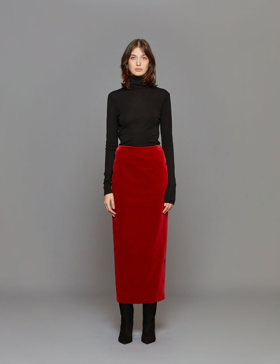 gonna maxi longuette campari - blaze - gonna