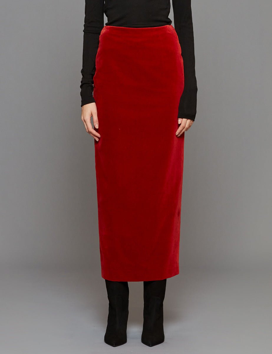 gonna maxi longuette campari - blaze - gonna