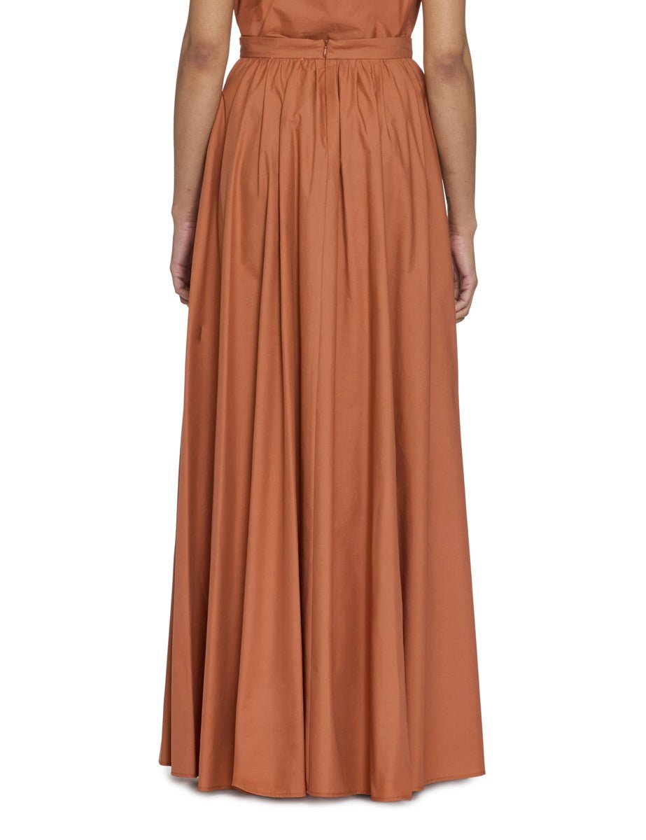 gonna over cotone popeline terra - forte forte - gonna