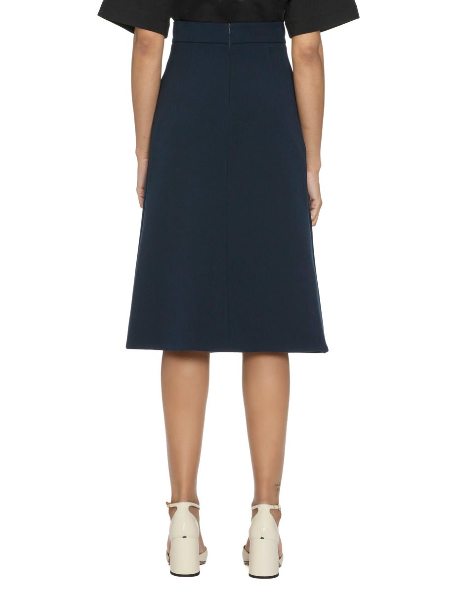 gonna triplo crepe blu - blufrida - gonna