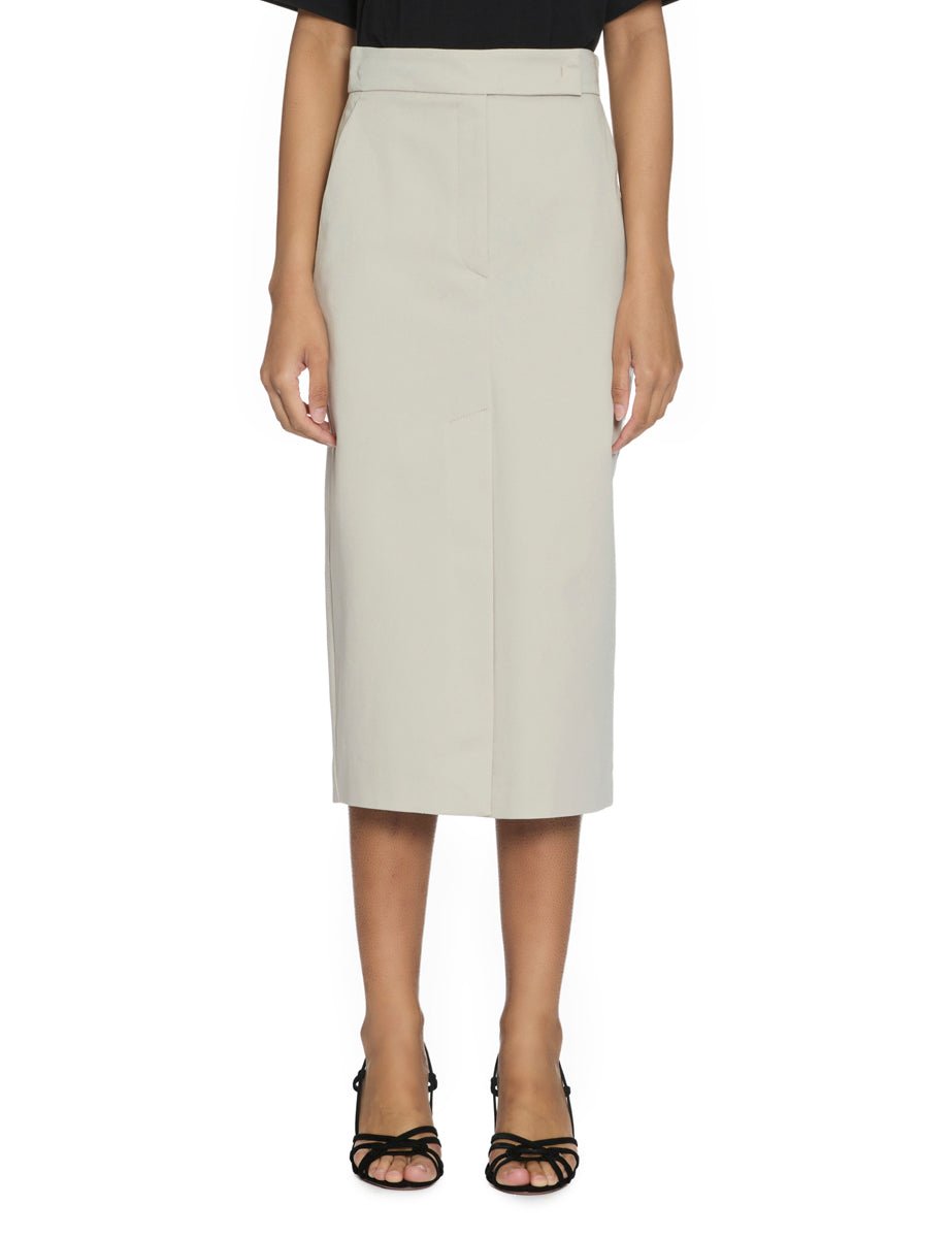 gonna tubino spacco stucco - blufrida - gonna