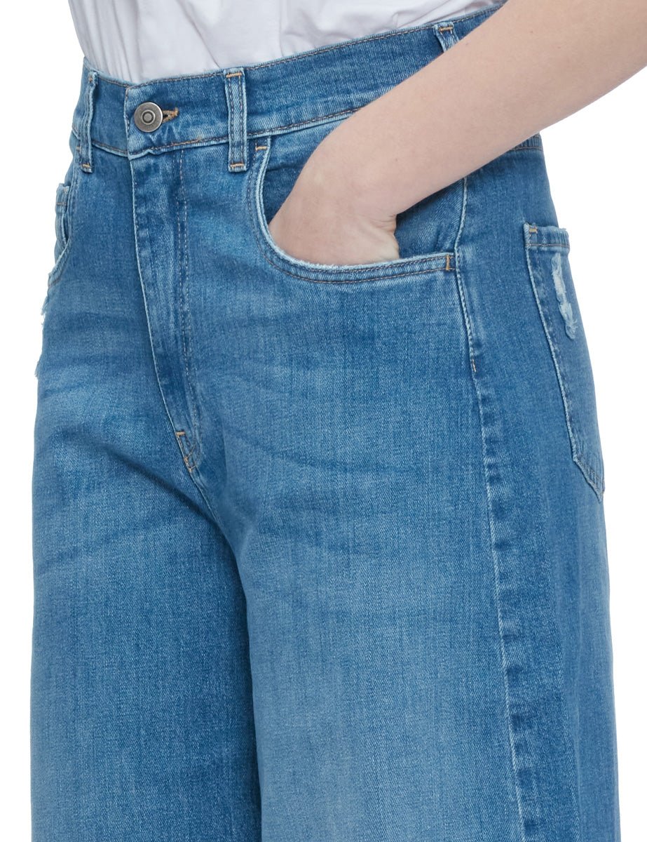 jeans banana over denim medio - blufrida - jeans