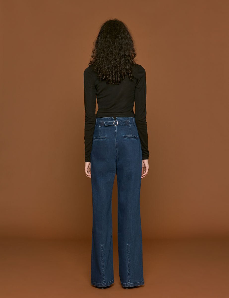 jeans barry indigo - tibi - jeans