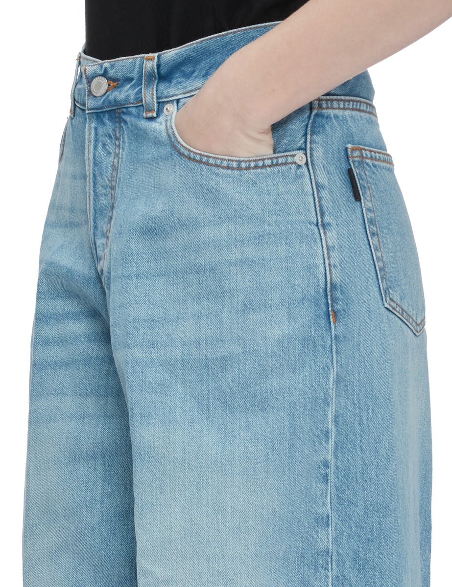 jeans bethany blu acqua - haikure - jeans