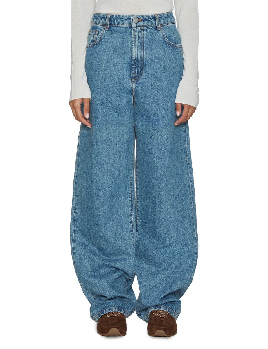 jeans bruun baggy heritage blu - rohe - jeans