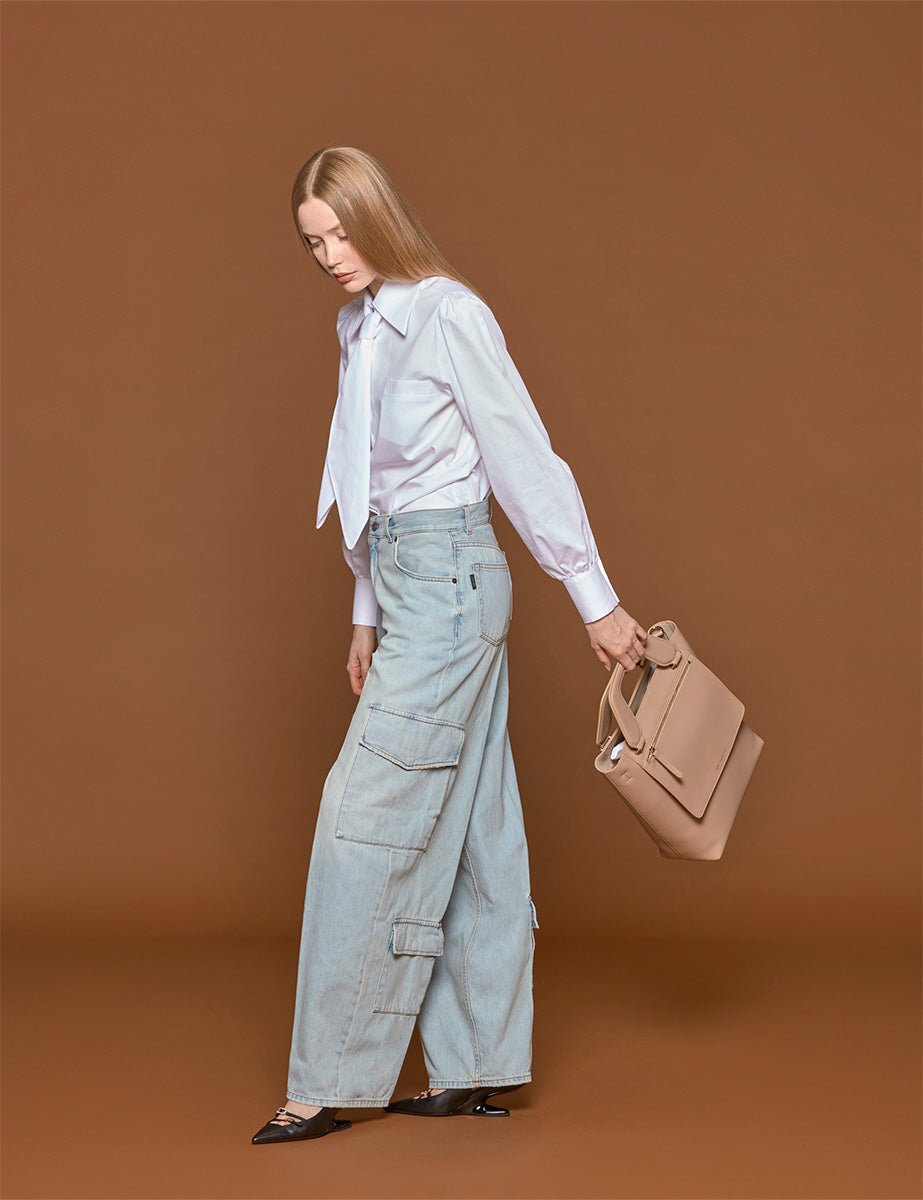 jeans cargo bethany lipari blue - haikure - jeans