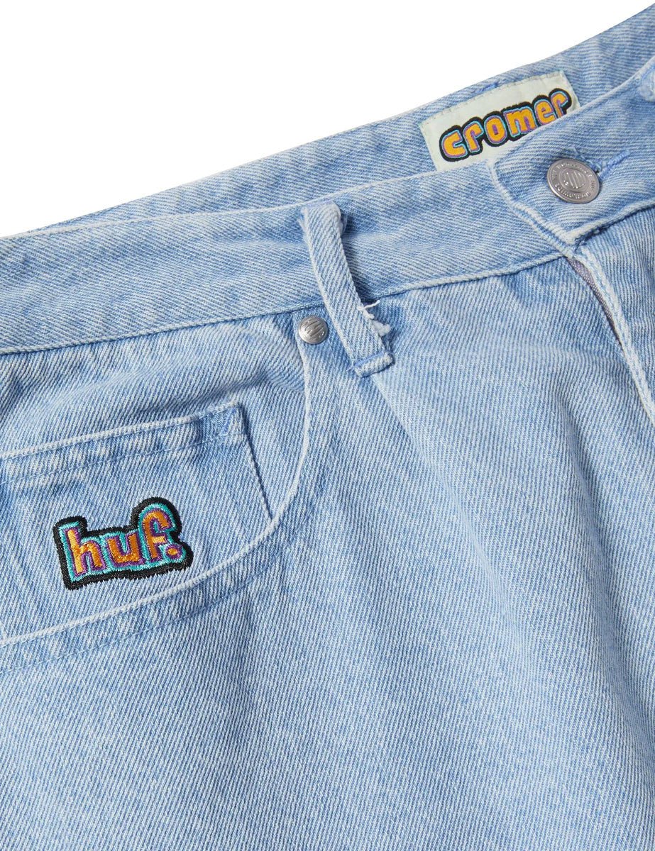 jeans cromer light blue - huf - jeans