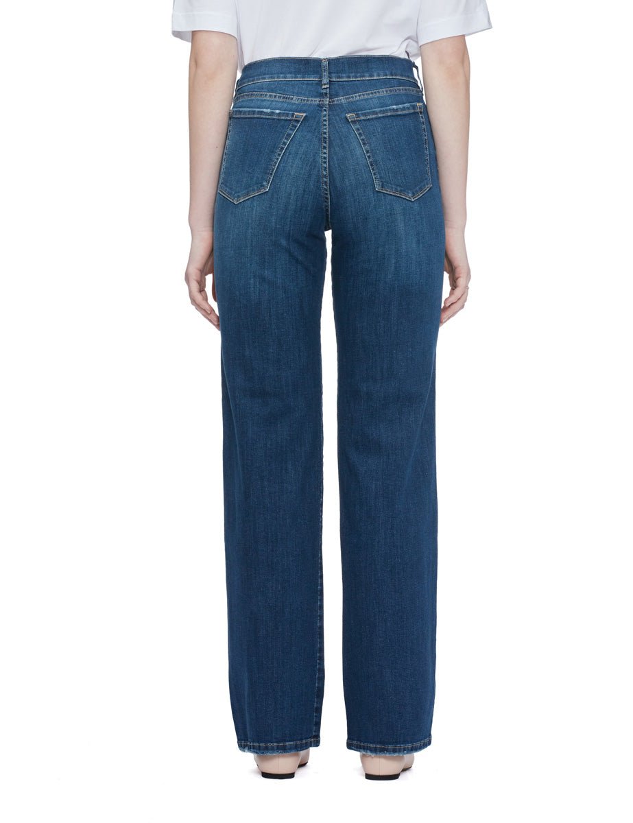 jeans gamba dritta denim scuro - blufrida - jeans