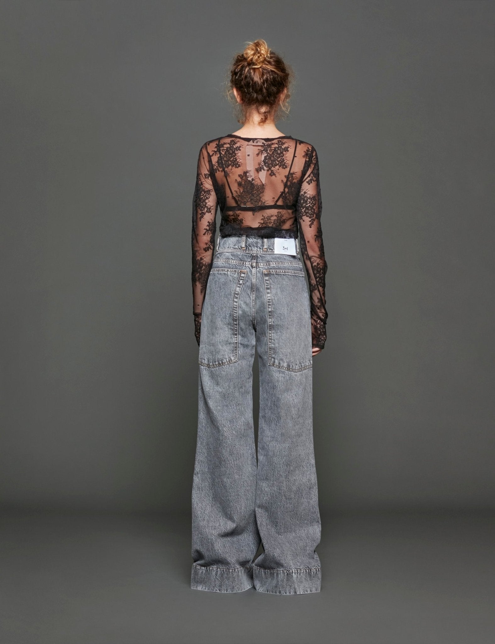 jeans natalia grigio - 3x1 - jeans