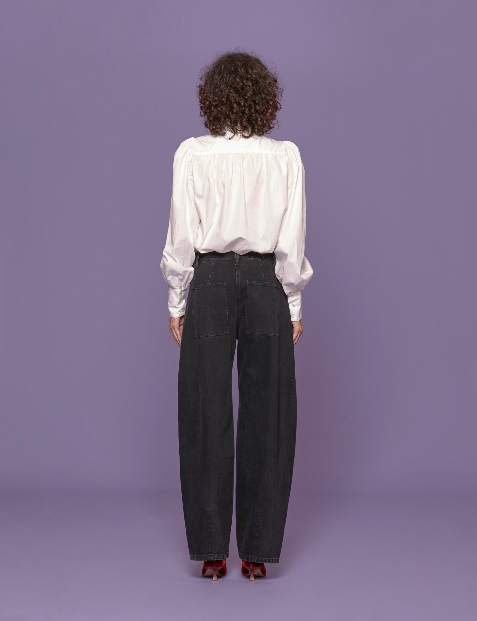 jeans nero - tibi - jeans