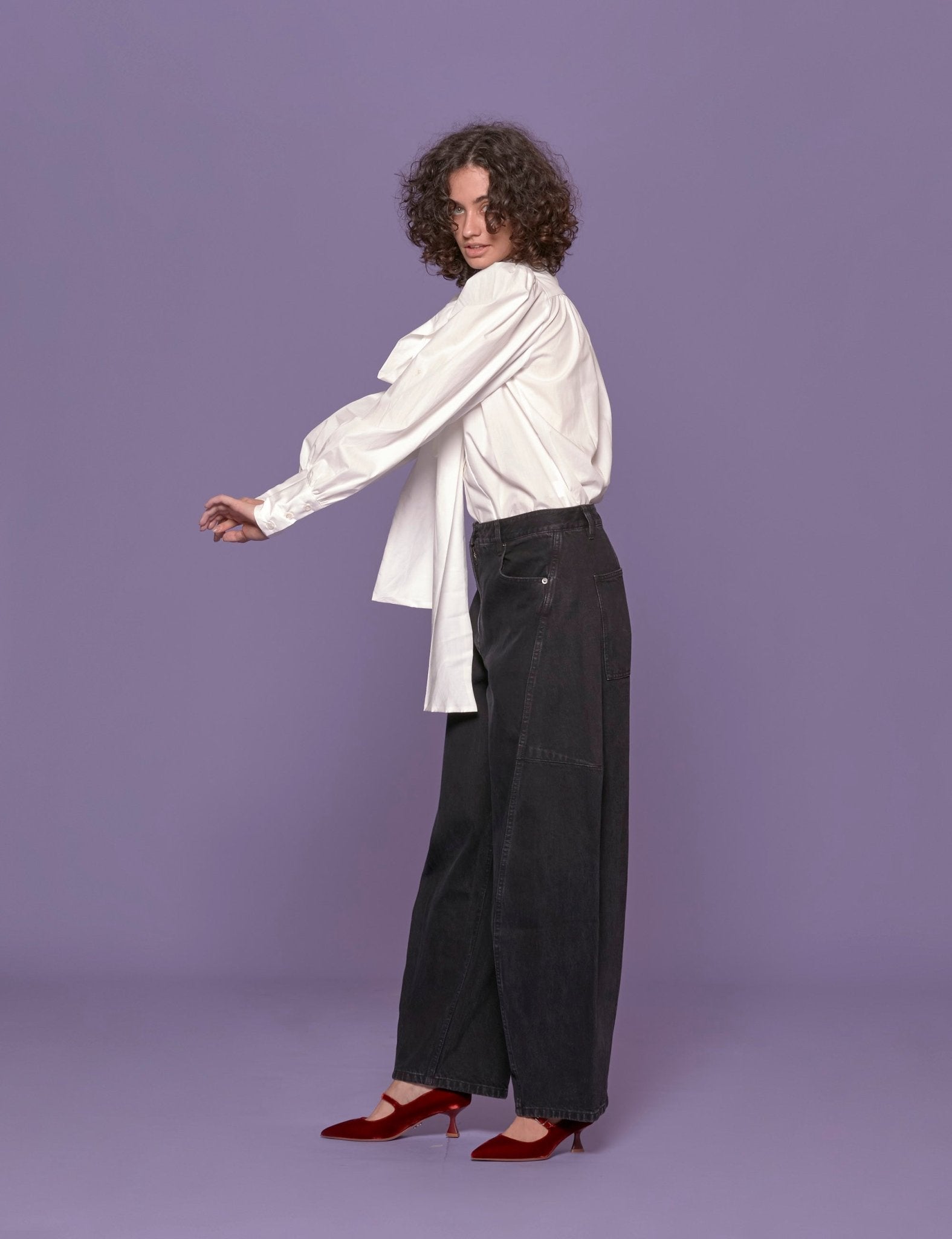 jeans nero - tibi - jeans