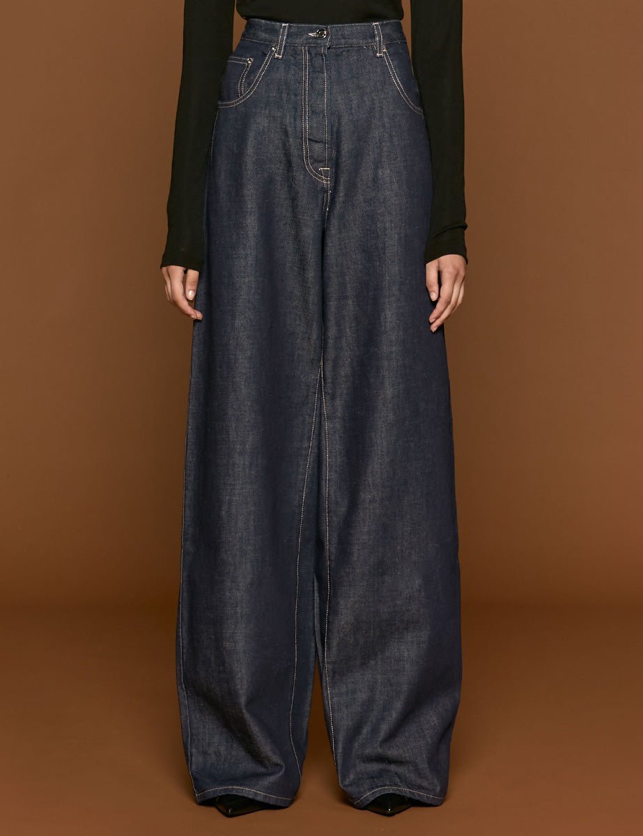 jeans over denim - n21 alessandro dell'acqua - jeans