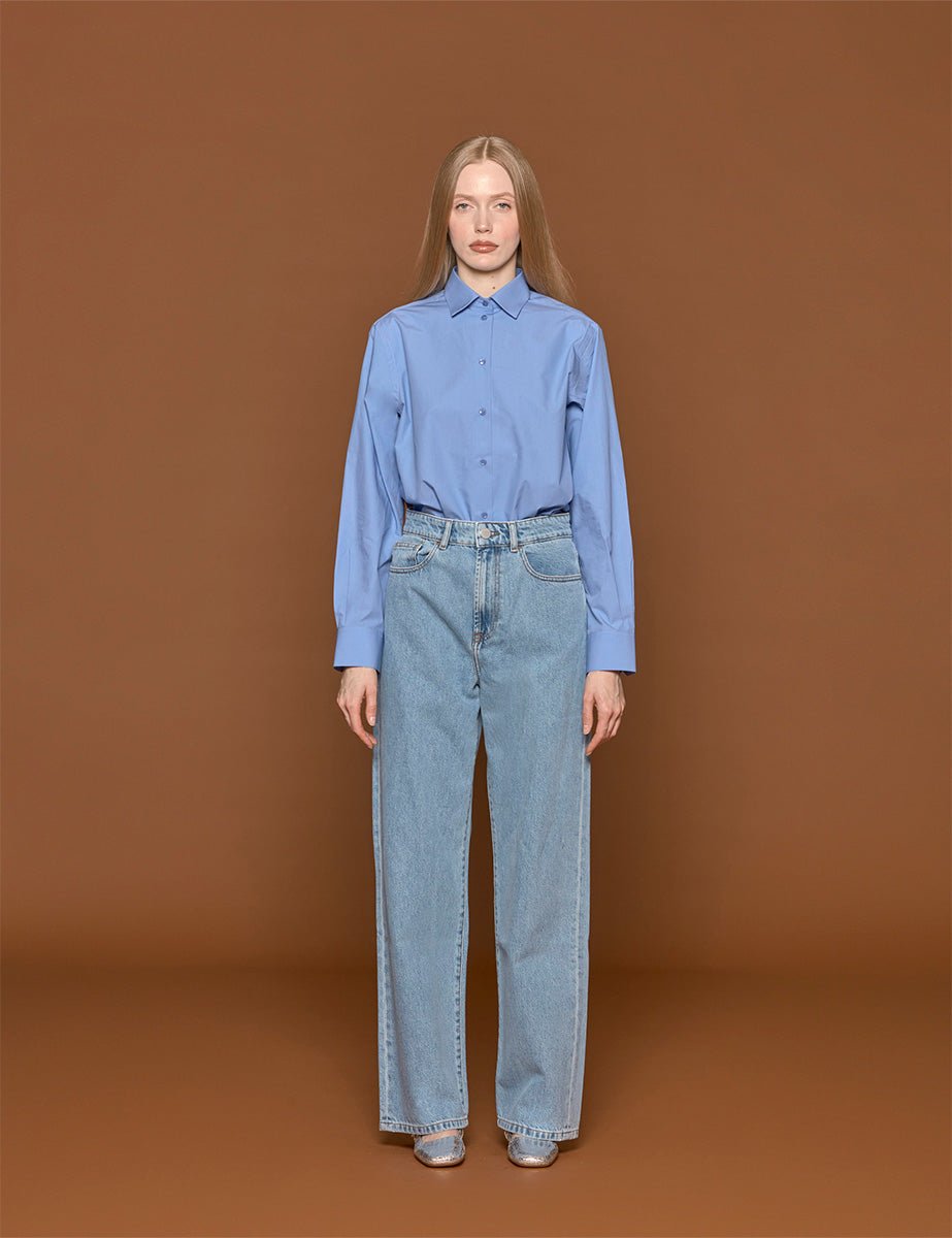 jeans over denim chiaro - rohe - jeans