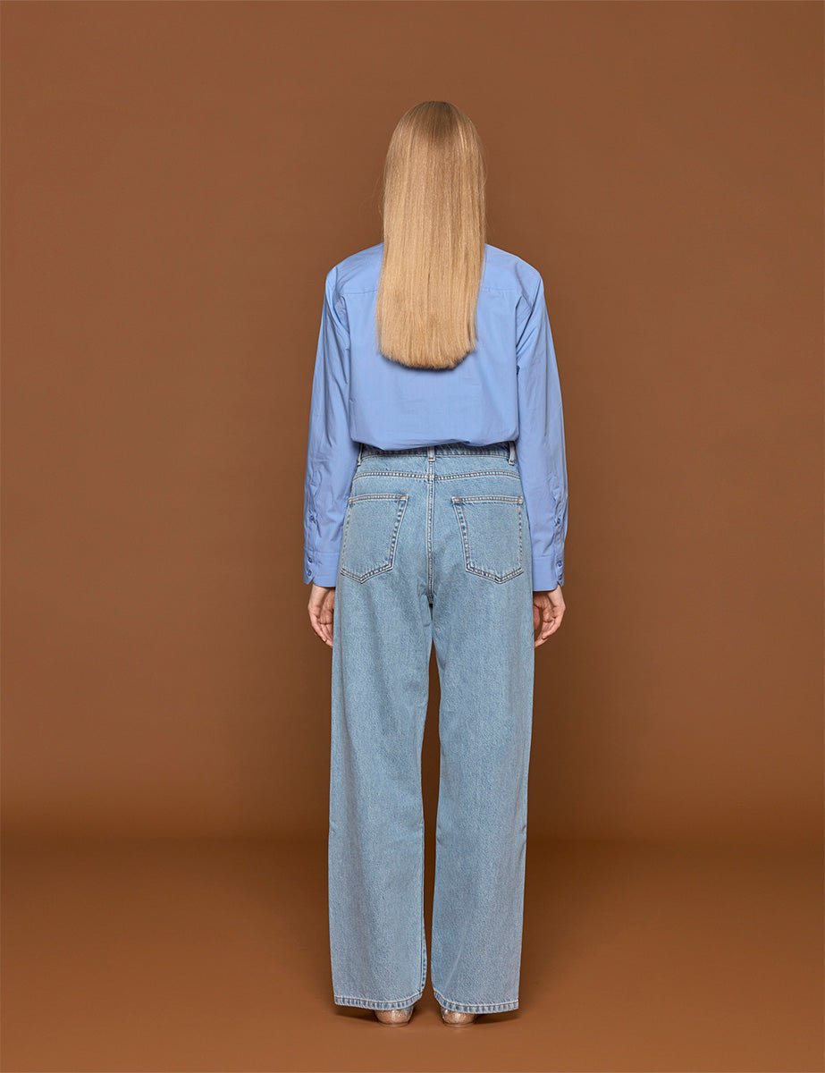 jeans over denim chiaro - rohe - jeans