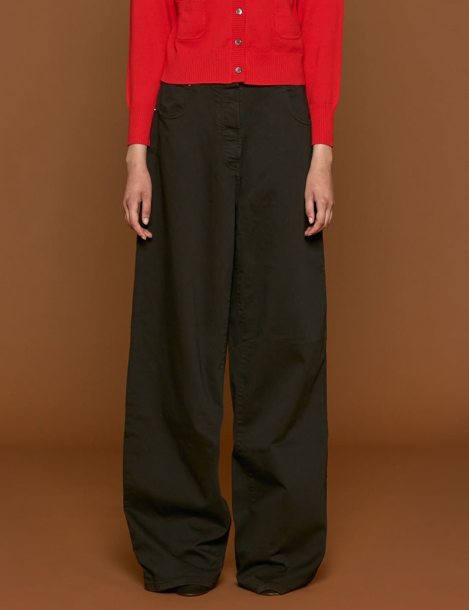 jeans over nero - n21 alessandro dell'acqua - pantalone