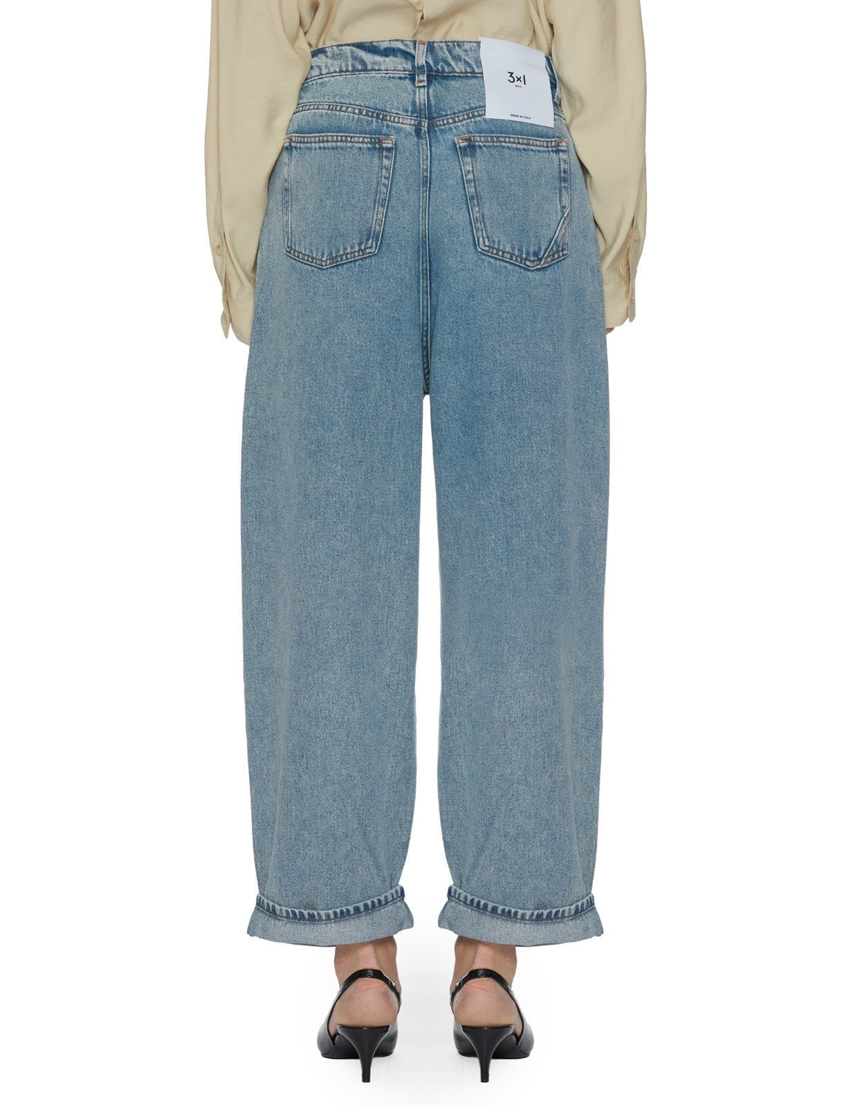 jeans skater boyfriend vintage lagoon - 3x1 - jeans