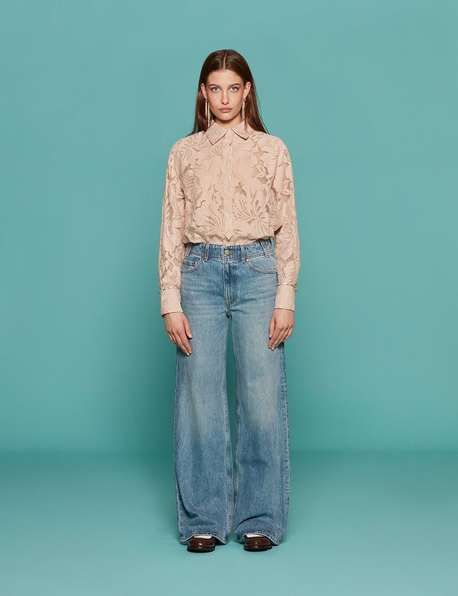 jeans the elodie adriatic wash - ulla johnson - jeans