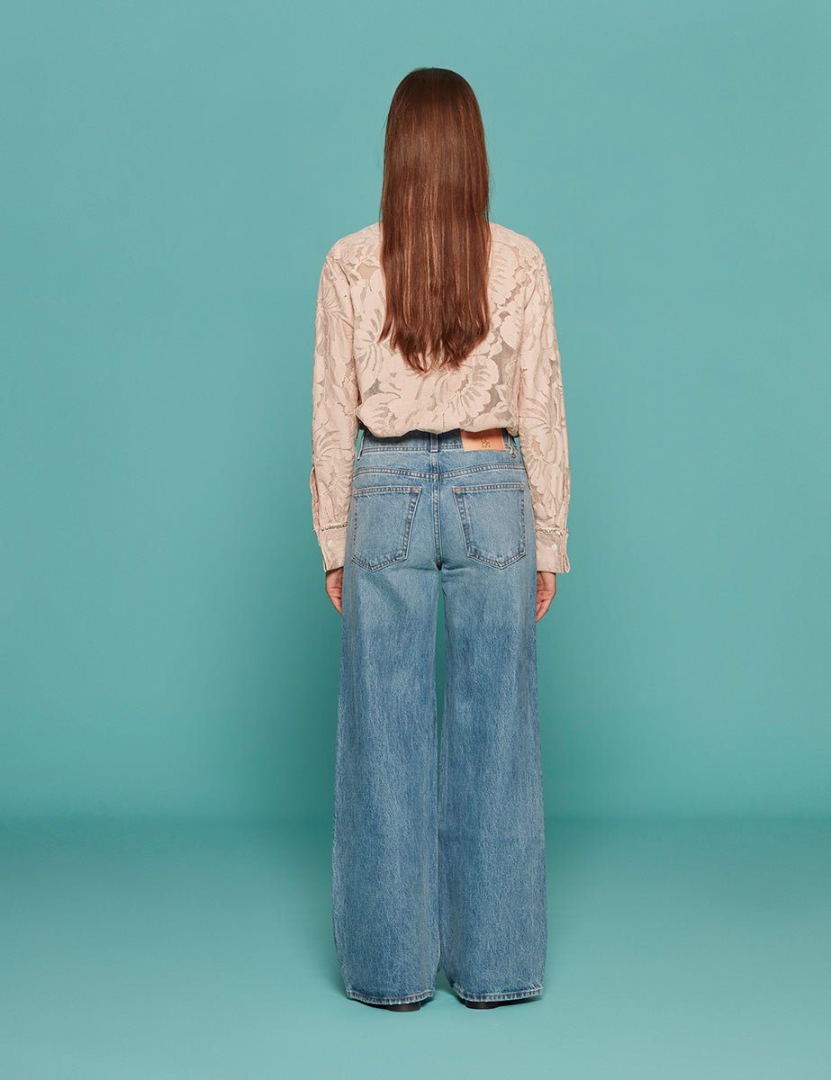 jeans the elodie adriatic wash - ulla johnson - jeans
