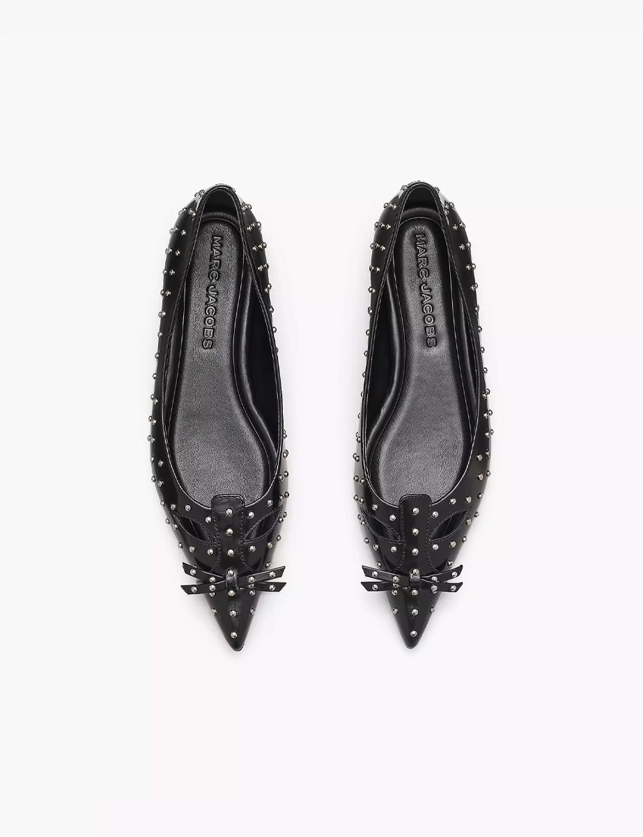 kat ballerina glam studs nero - marc jacobs - ballerina