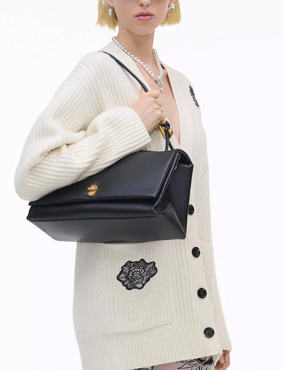 large dual bag leather nero - marc jacobs - clutch