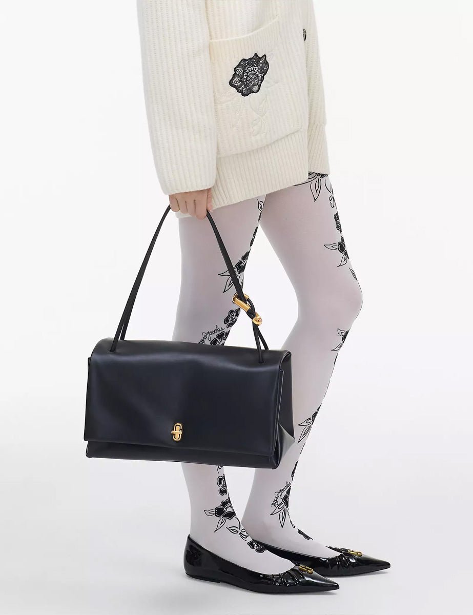 large dual bag leather nero - marc jacobs - clutch