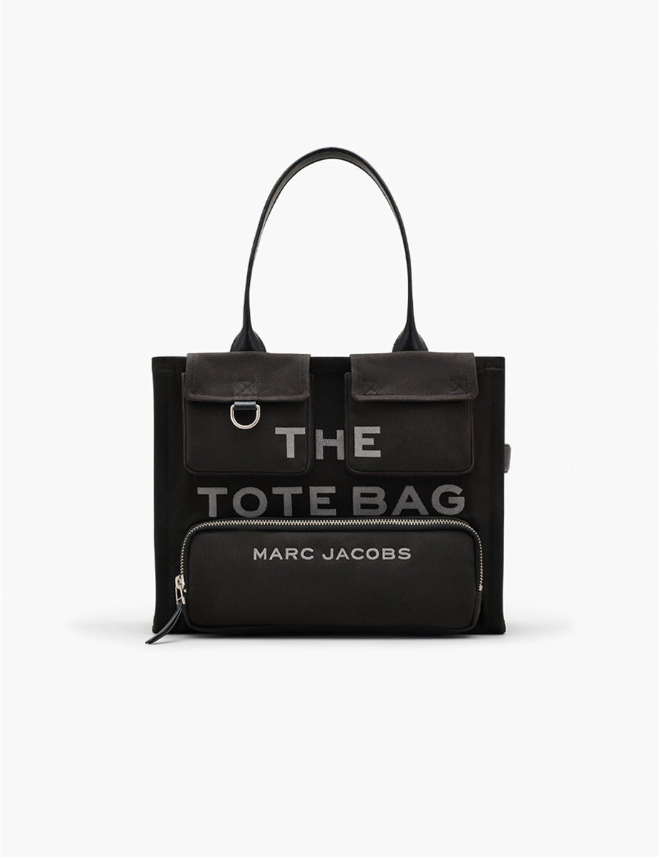 large tote bag canvas nero - marc jacobs - shopper
