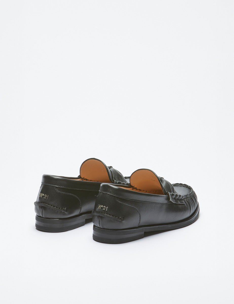loafer nappa nero - n21 alessandro dell'acqua - mocassino