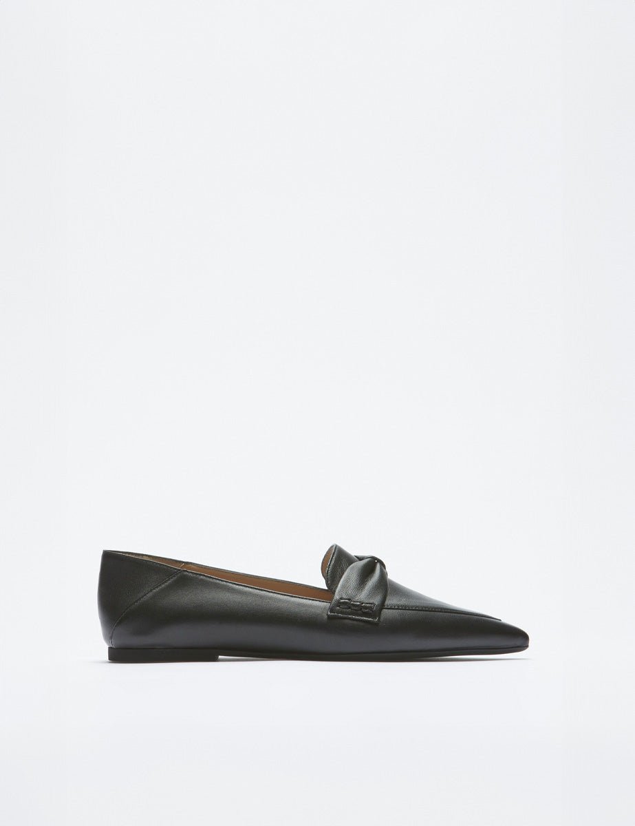 loafer nappa punta nero - n21 alessandro dell'acqua - ballerina