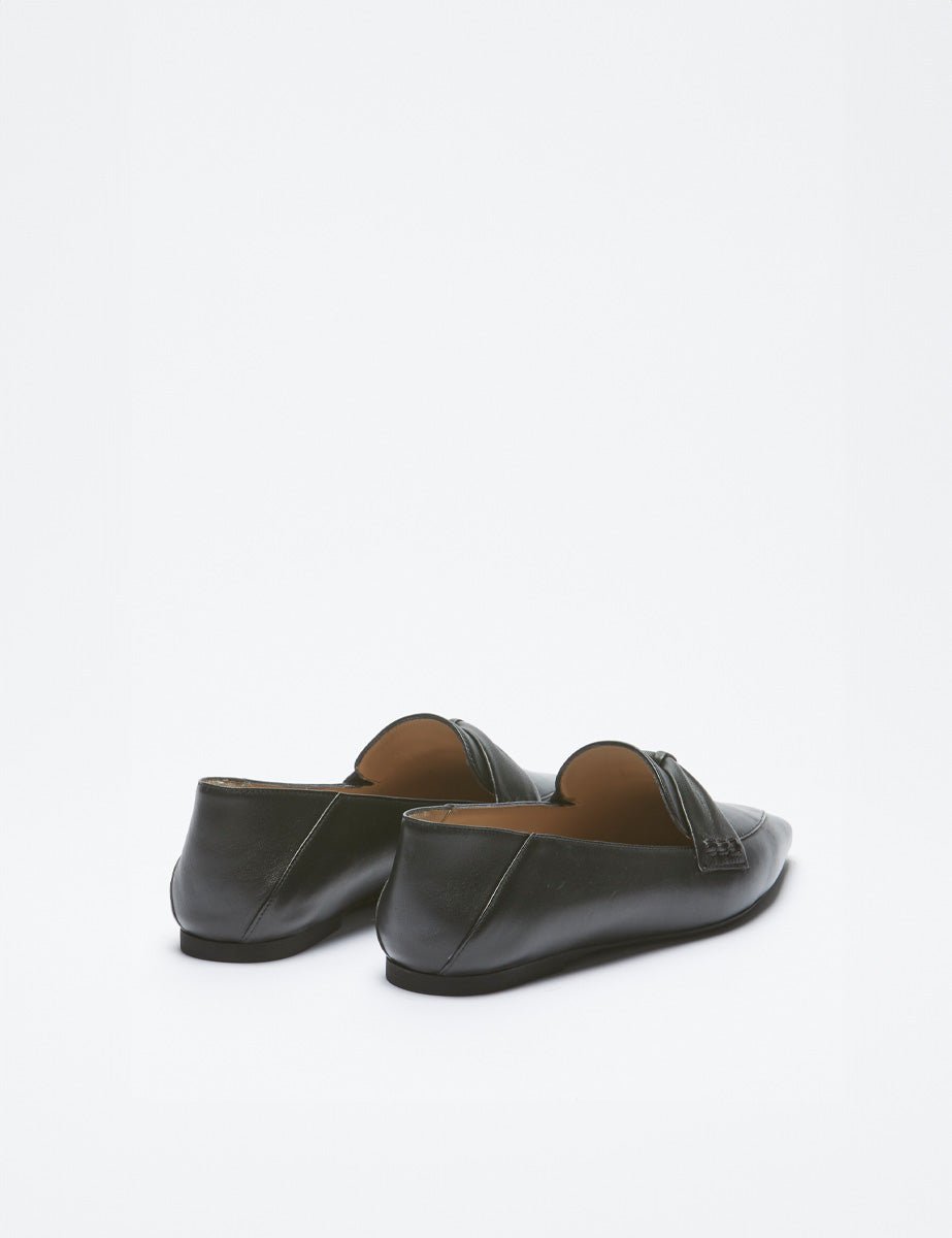 loafer nappa punta nero - n21 alessandro dell'acqua - ballerina