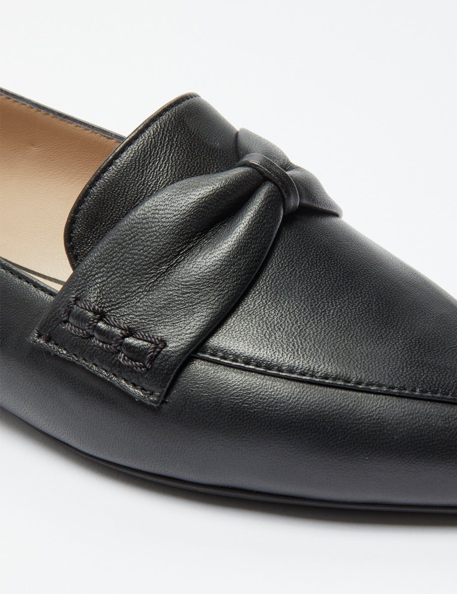 loafer nappa punta nero - n21 alessandro dell'acqua - ballerina