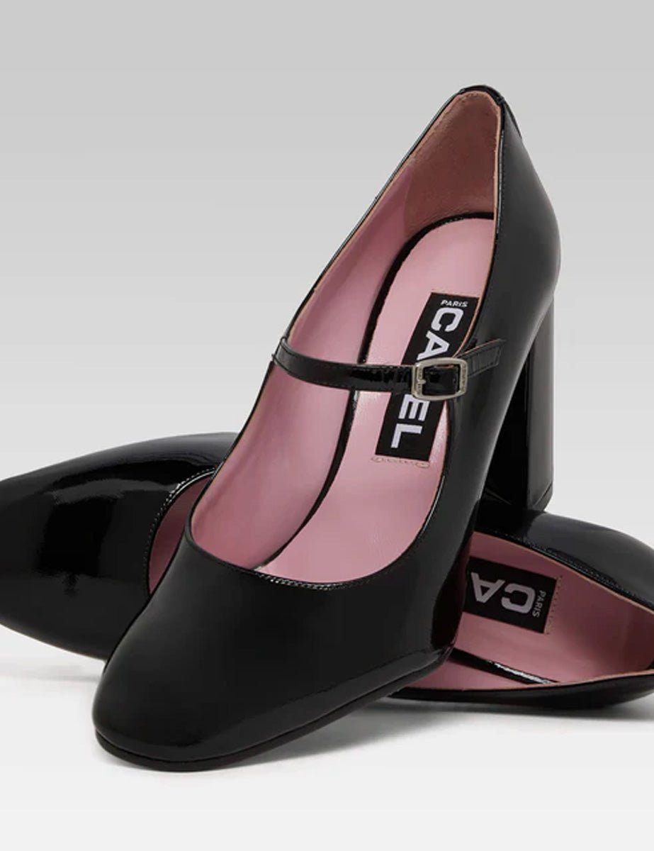 mary jane cinturino black - carel paris - mary jane