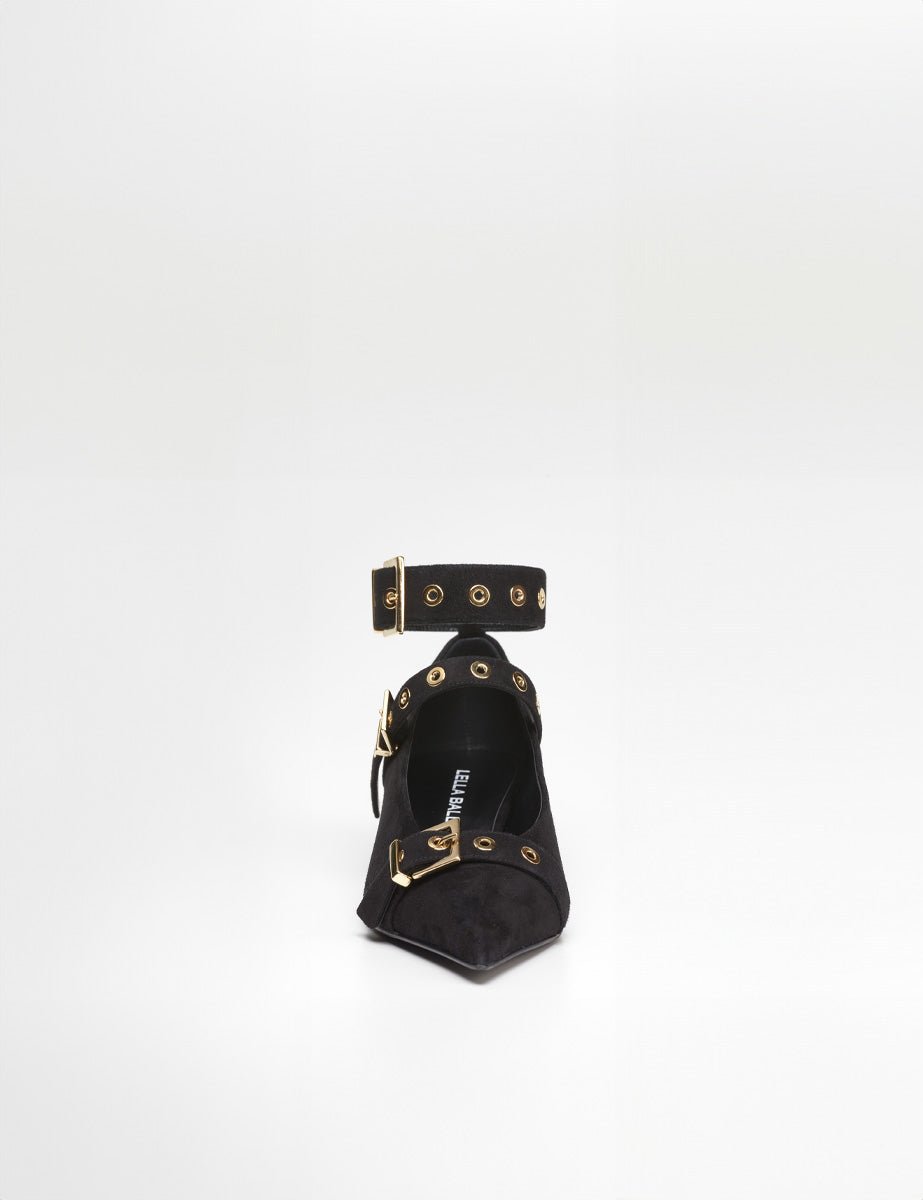 maryjane fibbie nero - lella baldi - mary jane