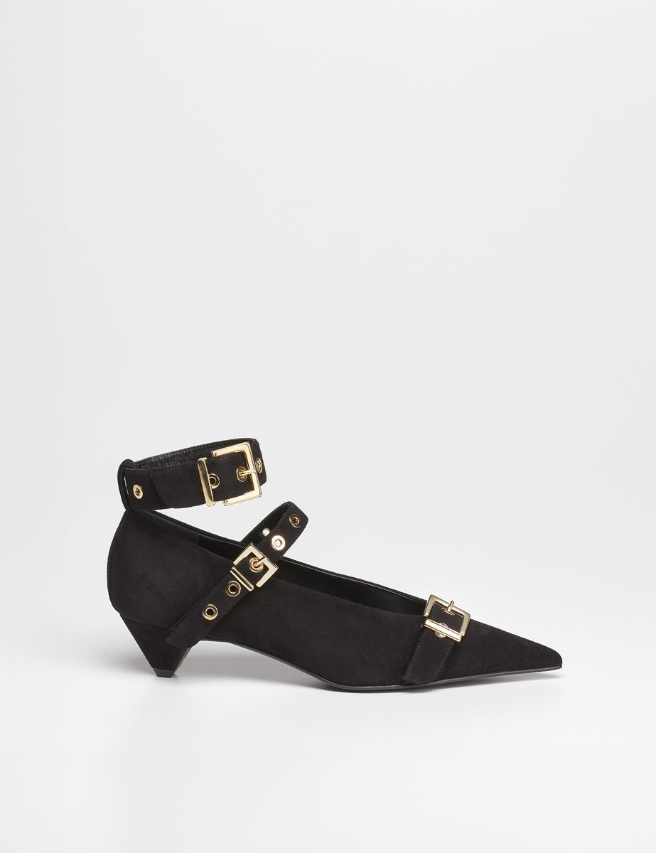 maryjane fibbie nero - lella baldi - mary jane